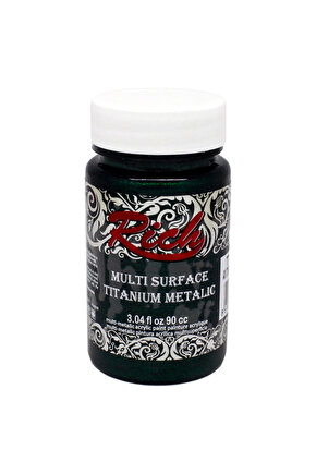 Multi Surface Titanium Metalik Boya 90 cc Antik Yeşil 2554
