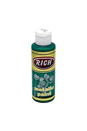 Rıch Akrilik Boya Metalik 120 Cc Zümrüt Yeşili 0755