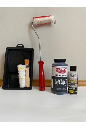 Multi Decor Chalked Fayans Boyama Seti Antrasit 500 Cc