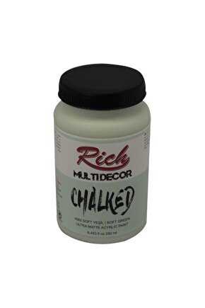 Multi Decor Chalked Akrilik 250ml N:4562 Soft Yeşili