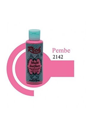 Multi Surface 2142 Pembe Akrilik Boya 120 Cc