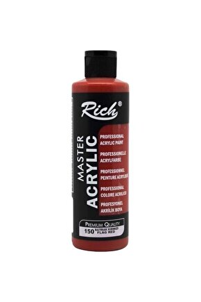 Master Akrilik 120 Cc 150 Bayrak Kırmızı