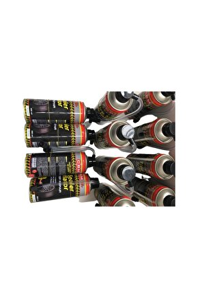 Araç Oto Motosiklet Lastik Onarıcı Tamir Edici Şişirici Sprey Lastik Tamir Kiti 400ML 12Lİ