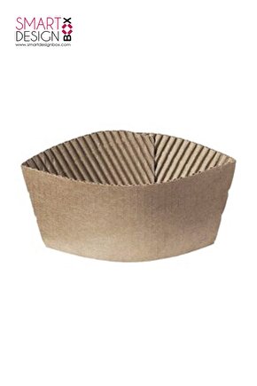 2000 Adet (1 Koli ) 8 Oz Karton Bardak Tutacağı (sleeve)