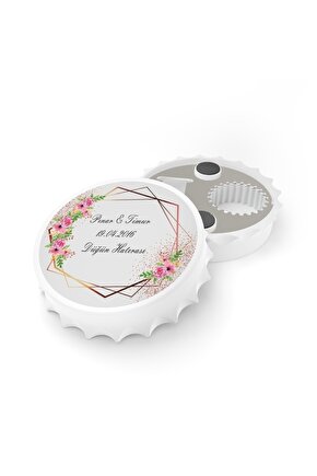 50 Adet Kapak Açacak Magnet Buzdolabı Süsü, Söz, Nişan, Kına, Nikah, Düğün Hatırası Promosyon 22