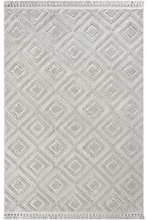 Dizayn Kaymaz Taban Koridor Halısı Kesme Yolluk Mutfak Halısı Modern Salon Halısı 1089 GRİ