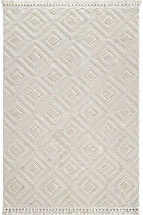 Dizayn Kaymaz Taban Koridor Halısı Kesme Yolluk Mutfak Halısı Modern Salon Halısı 1089 BEJ