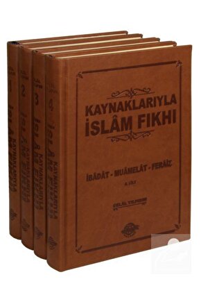 Kaynaklarıyla Islam Fıkhı (4 CİLT TAKIM, TERMO CİLT) & Ibadat - Muamelat - Feraiz