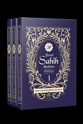 Temel Sahih Hadisler 3 Cilt Takım