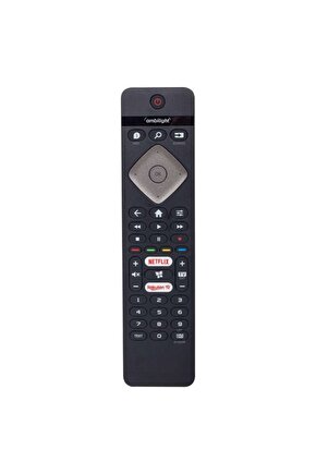 Ambılıght Netflıx-rakuten Tv Tuşlu 43pus650462 Led Tv Kumandası