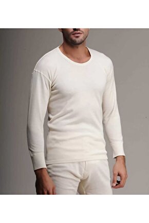 Hasyün Erkek Uzun Kollu Thermal Yün Içlik  Doğal Yün Thermaldir