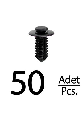 Mercedes için Tampon Klipsi- 50 Adet