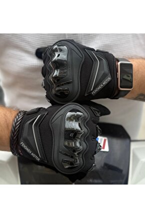 1’nci Kalite 10 Parmak Telefon Dokunmatik Özellikli Motorcu Eldiveni. Yazlık Motosiklet Eldiveni