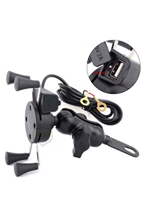 -ttşa Su Geçirmez Telefon Tutucu Ayna Bağlantılı Xl= 6.3-6.5-7