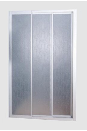 85 H:180 Beyaz Bella 1sabit2sürgülü Duşakabin