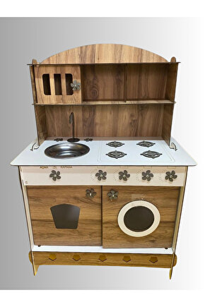 Oyuncak Mutfak, Ahşap Oyuncak Mutfak, Mutfak Seti Oyuncak