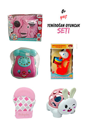 Yeni Doğan Oyuncak Eğitici 5li Set  0+ yaş