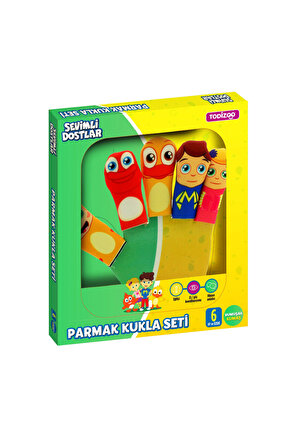 Sevimli Dostlar Parmak Kukla Seti 83926