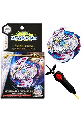 Beybladeb97 Burst Nightmare Longinus Destroy Atıcı Launcher Fırlatıcı Metal B-97 + K