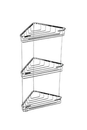 Köşe Süngerlik & Şampuanlık 18x18 3 Katlı