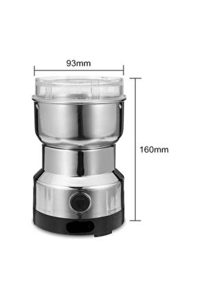 Elektrikli Paslanmaz Çelik Baharat Pirinç Öğütücü