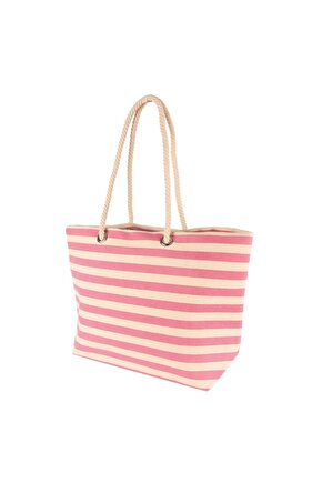 Kadın Plaj Çantası Yumuşak Saplı