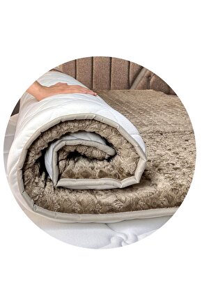 Tavşantüyü Yatak Pedi & Ortopedik Yatak Şiltesi 5 Cm Yükseklik, Yumuşak Ve Konforlu