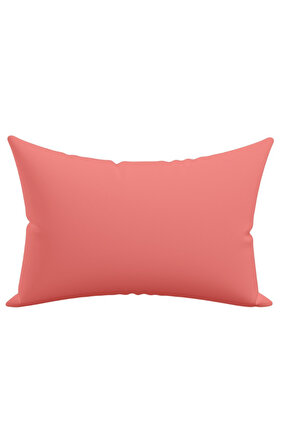 2 ADET %100 COTTON (PAMUK) NAR ÇİÇEĞİ RENGİ (50x70cm) YASTIK KILIFI