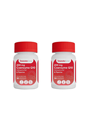 Coenzyme Q10 200 mg 30 Kapsül X2