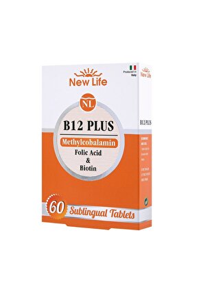 NewLife B12 plus 60 dilaltı tablet