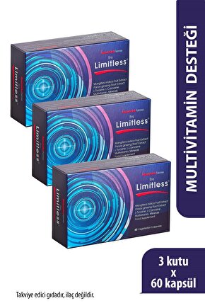 İmuneks Farma Be Limitless x 3 Adet