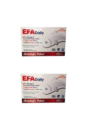 Efa Daily 60 Kapsül 2 Adet