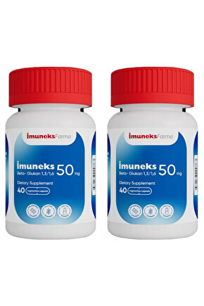 İmuneks 50 mg 40 Kapsül 2Lİ