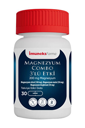 İmuneks Magnezyum Combo 3lü Etki 30 Tablet
