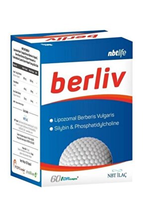 Nbt Life Berliv Lipozamal Berberin 60 Kapsül