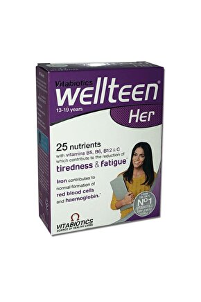 Wellteen Her 13-19 Years 30 Tablet