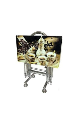 Kahve Fincan Çanta Zigon Sehpa