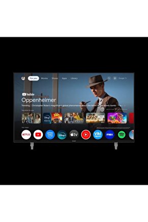 A50 E 795 B 4K Ultra HD 50 127 Ekran Uydu Alıcılı Google Smart LED TV