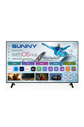 55 136 Ekran UHD WEBOS 2.0 D-DUAL LED TV (SN55FMN252)
