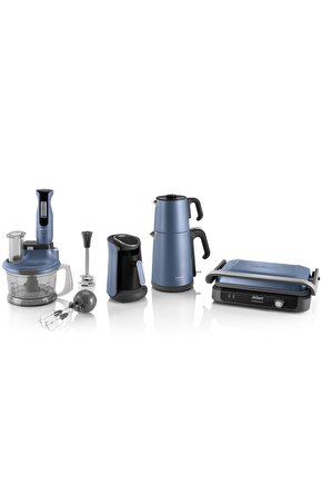 Avantajlı 4 Parça Mutfak Çeyiz Seti Natura Okyanus - AR9021PRO