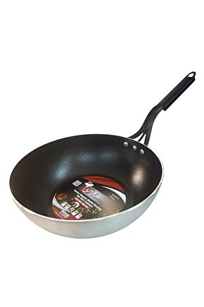 Endüstriyel Wok Tava Yanmaz Yapışmaz 28 Cm