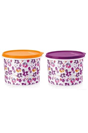 Silindir Saklama Kabı 1.1 lt Buzdolabı Saklama Trc Mor Hsgl