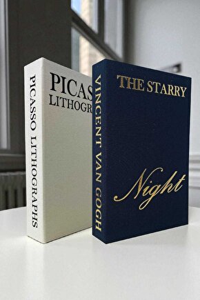 2’li Kumaş Kaplı Kitap Görünümlü Dekoratif Kutu | Hediye & Takı Kutusu