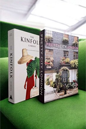 Dekoratif Kitap Görünümlü Kutu 2li Set Decorative Book Looking Box