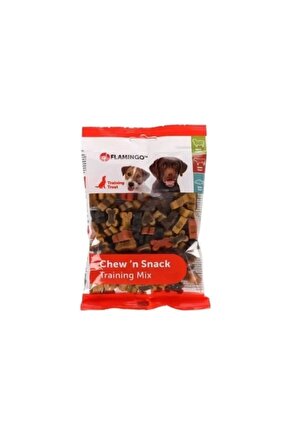 Chewn Snack Kemik Şeklinde Karışık Çeşitli Köpek Ödül Maması 150gr