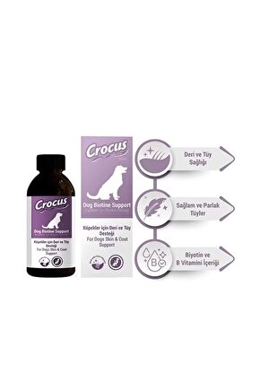 Köpek Deri ve Tüy Sağlığı Destekleyici Damla 100 Ml