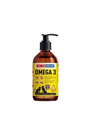 Omega 3 Kedi ve Köpek için Balık Yağı 250 Ml