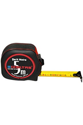 Plastik Stoplu 5mt Şerit Metre