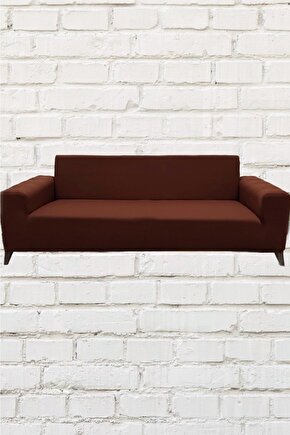 3lü Koltuk Mikro Giydirme Koltuk Örtüsü(KİREMİT)