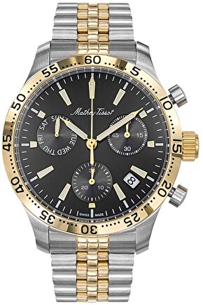 Mathey Tissot H1822CHBN Erkek Kol Saati